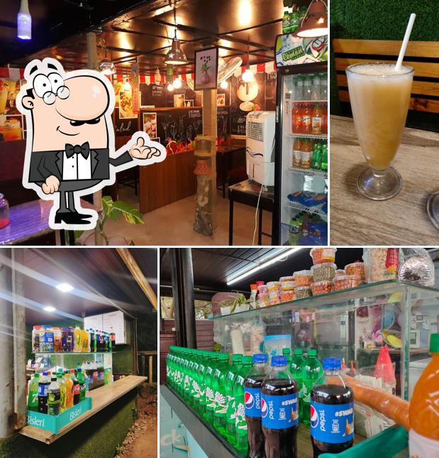 The interior of bachus shake hub