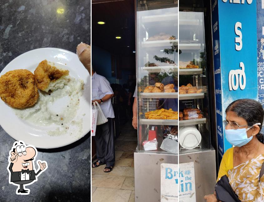 The interior of Samrat Veg and Non-Veg Restaurant