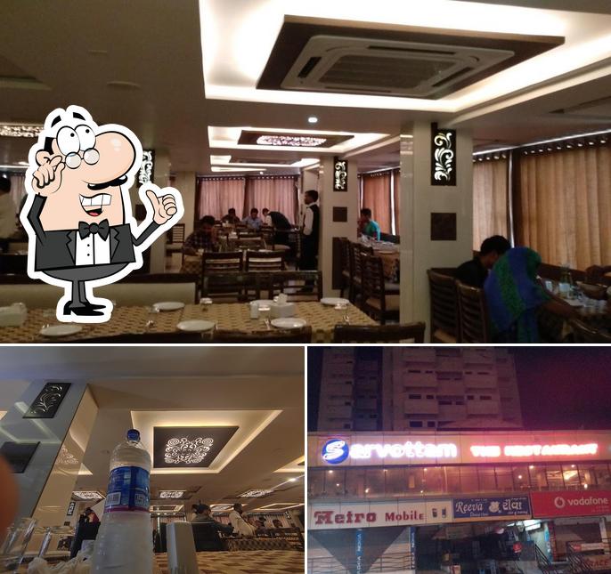 Sarvottam The Restaurant is distinguished by interior and beverage
