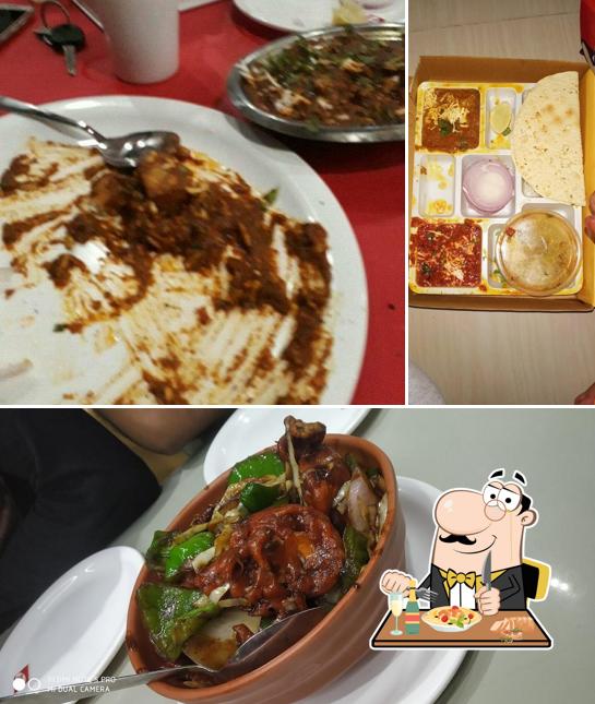 Food at Shanti Restaurant