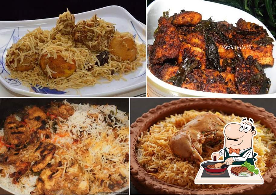 Vazhayila offers meat meals