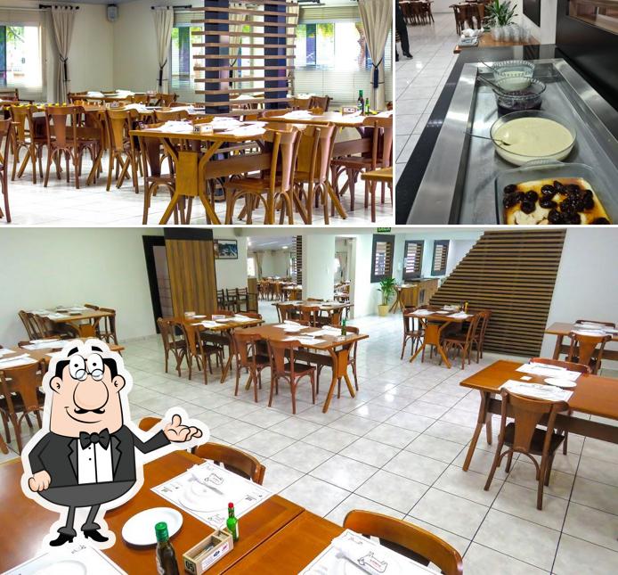 Veja imagens do interior do Churrascaria Pinus