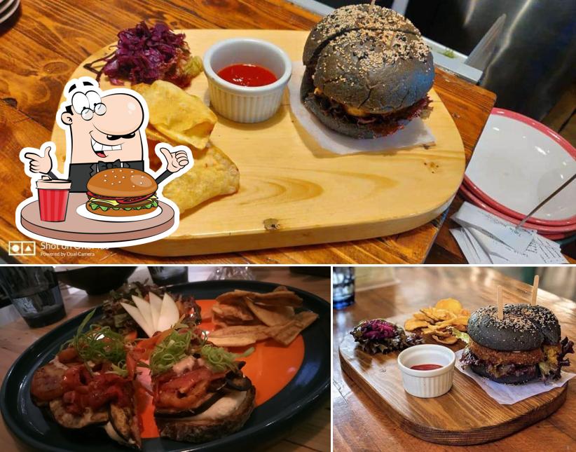 Get a burger at Chafa Cafe And Studio