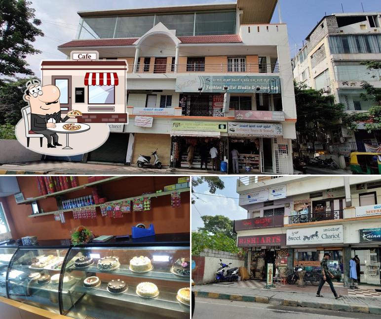 The exterior of Sweet Chariot