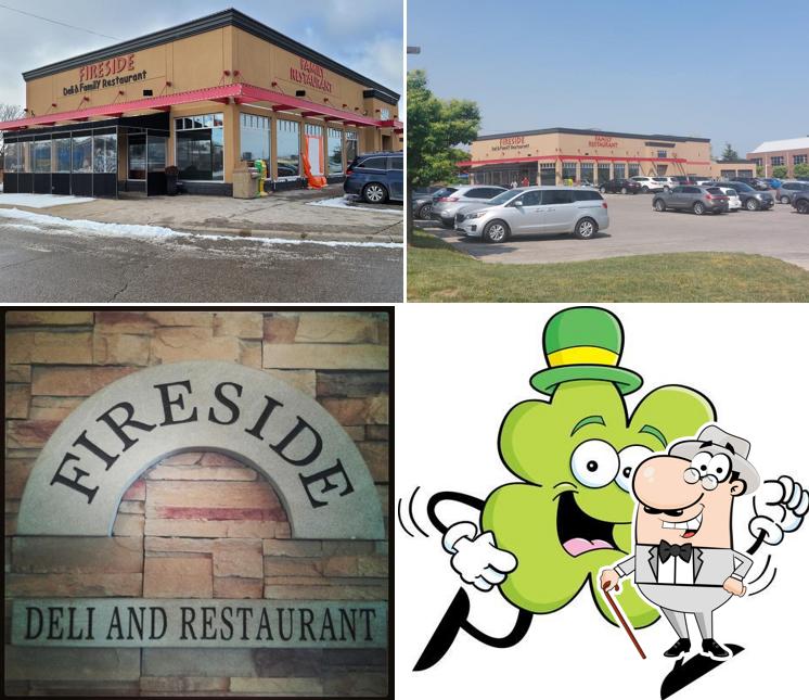 L'extérieur de Fireside Deli & Family Restaurant