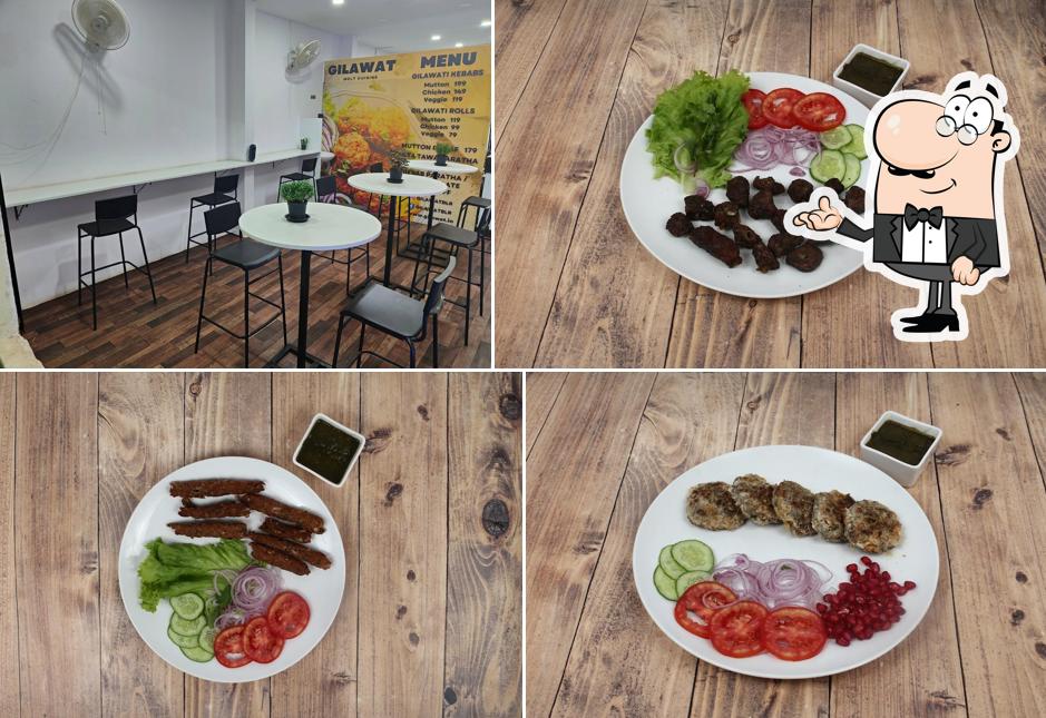 Take a seat at one of the tables at Gilawat