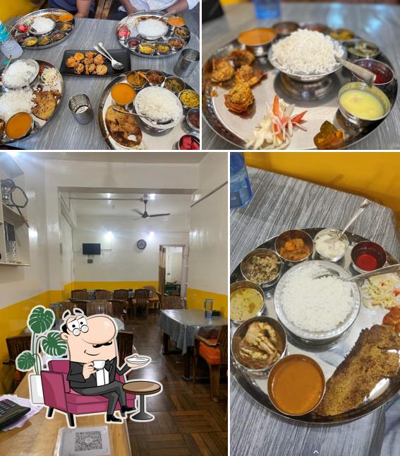 The interior of Goanese Restaurant