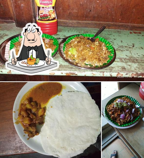 Food at Green Chilly Restaurant