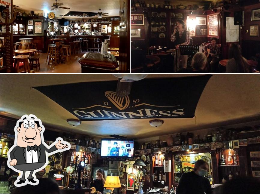 Gli interni di Hartigan's Irish Pub