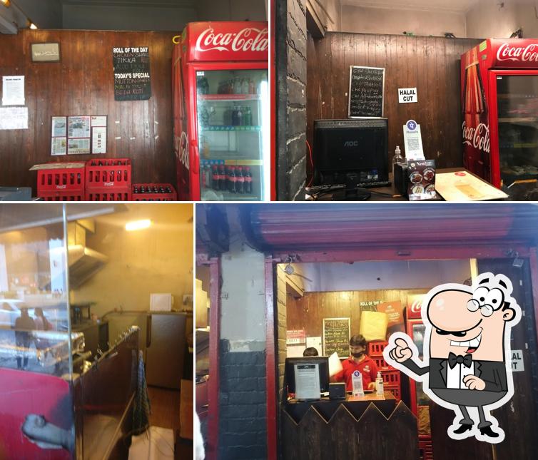 The interior of Khan Saheb Grills & Rolls - Shivaji Nagar
