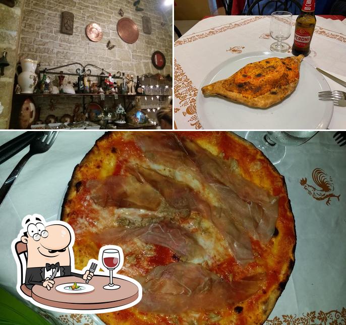 Dai un’occhiata alla foto che raffigura la cibo e interni di Pizzeria Antiche Mura Di Zaccaro Nicola