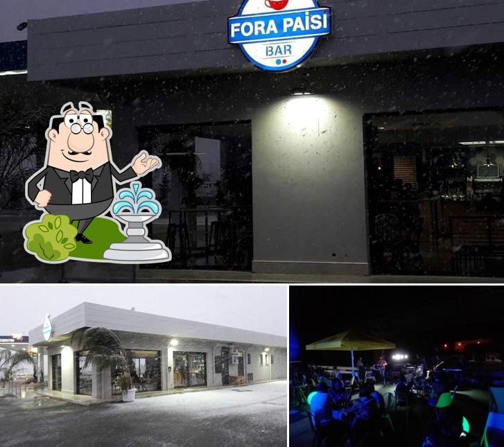 L'extérieur de Fora Paisi