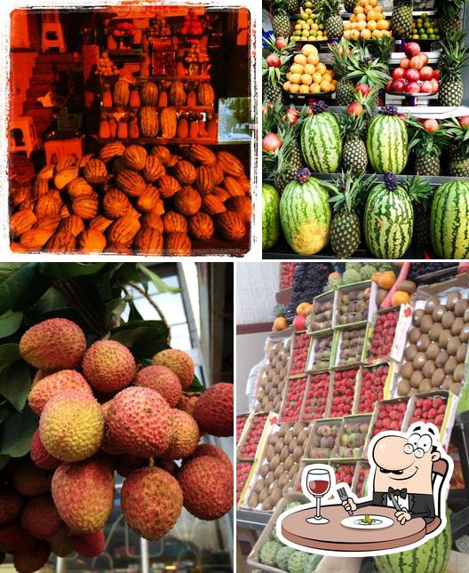 Food at Chowpatty Juice Center