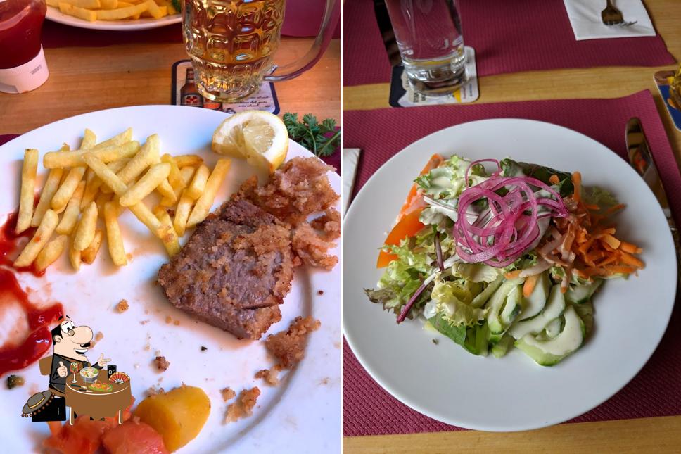 Cibo al Bahnhofbuffet Andermatt