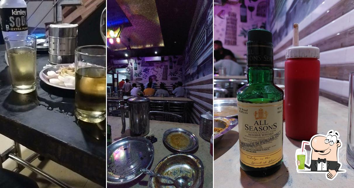 Enjoy a drink at KaranDhaba