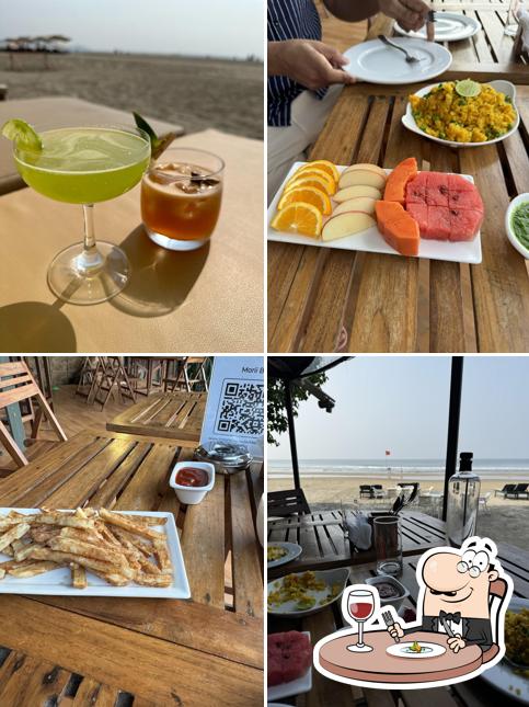 Food at Morii by the sea