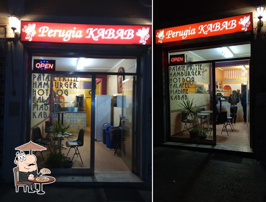 Gli esterni di Perugia Kabab