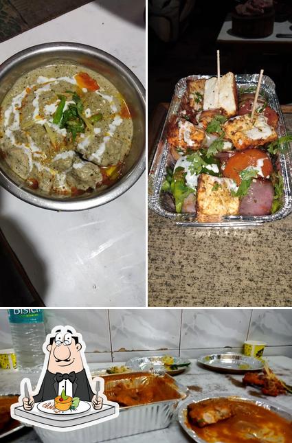 Food at Ramesh Punjabi Hotel