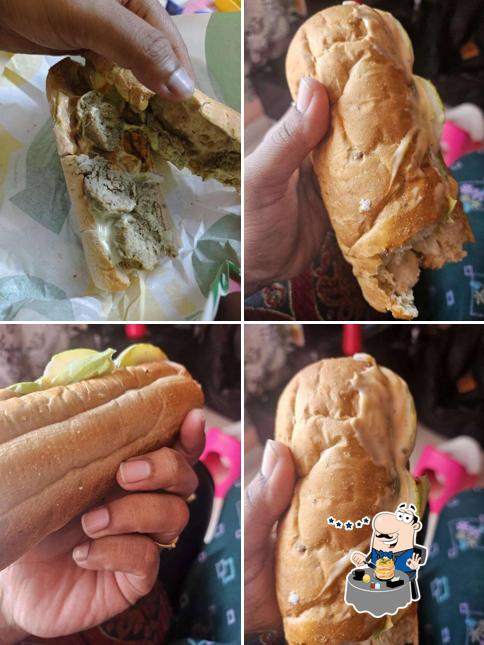 Food at Subway CV Raman Nagar