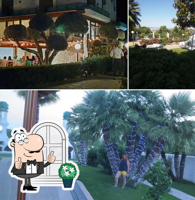 Gli esterni di Villa Alessandra