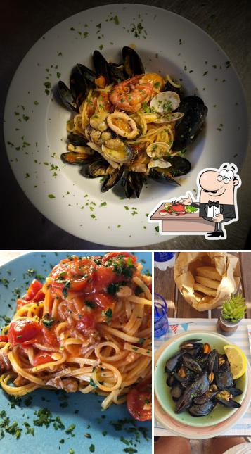 Scegli tra i molti pasti di mare proposti a Stabilimento Balneare Ristorante Arcobalenobeach