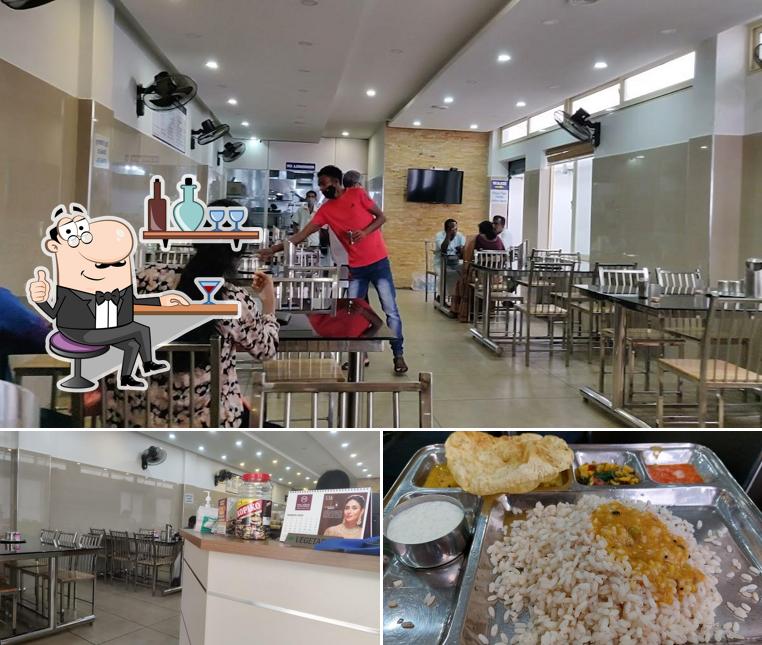New Krishna Bhavan is distinguished by interior and food