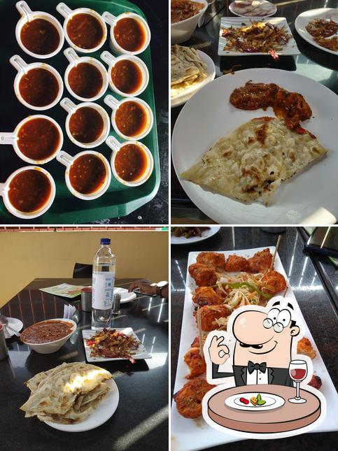 Meals at The Garden Restaurant
