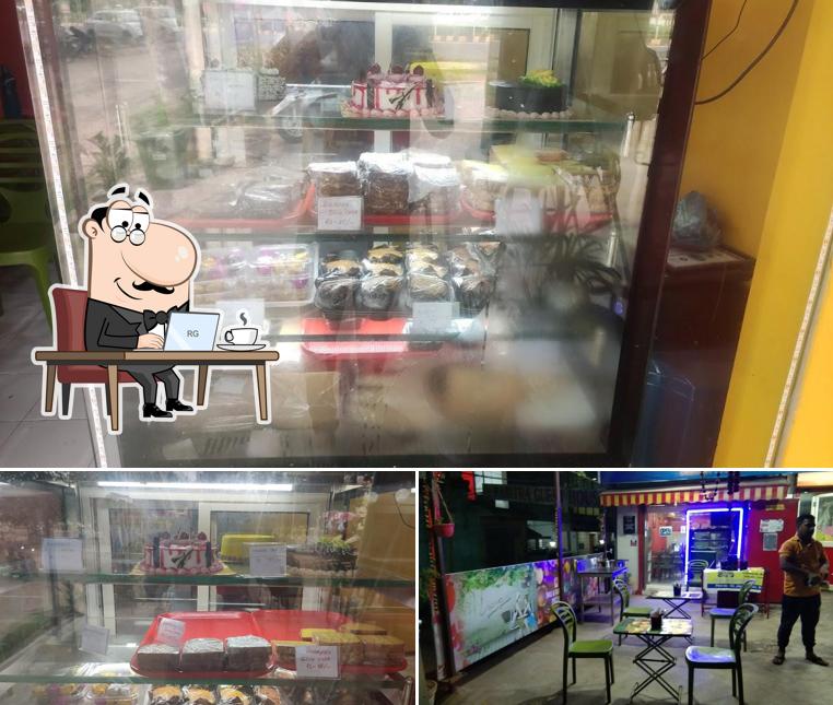 The interior of Big Bite Bistro