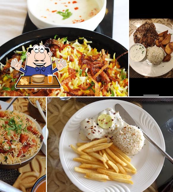 Biryani at Escape in Best Restaurant Cafe Rock Beach View near by White Town Sea Foods Top in Pondicherry