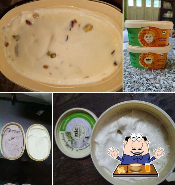 Clam chowder at NIC Ice Creams