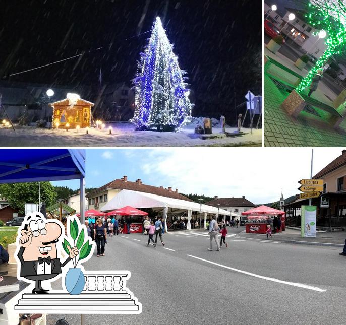 Gli esterni di Majolka Bar