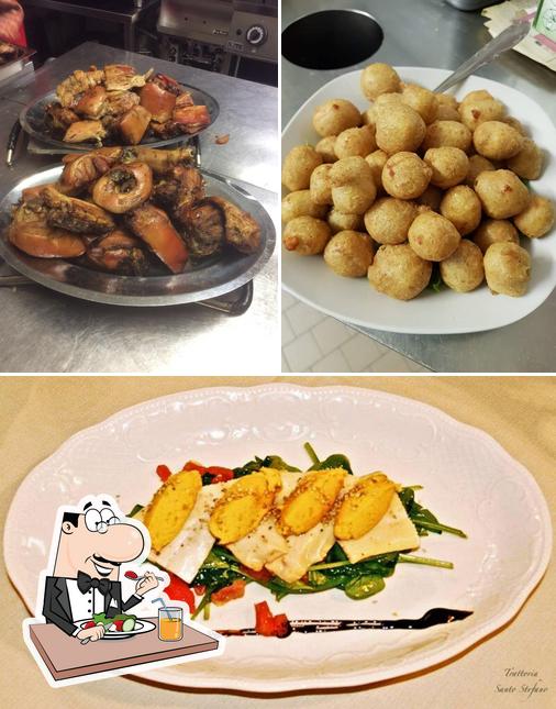 Platti al Bar Trattoria Stefano