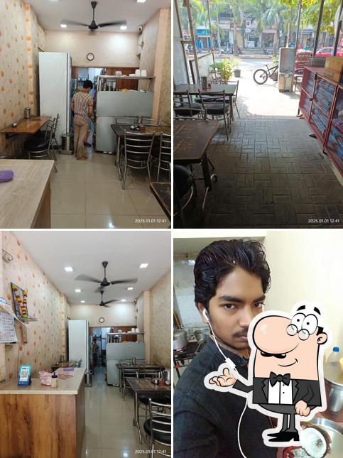 The interior of Aathvan Lunch Home