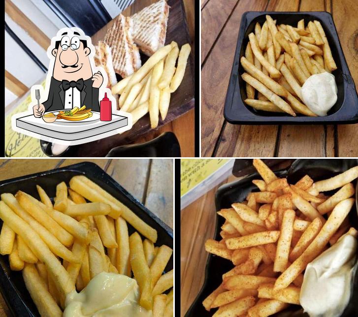 Try out French fries at Hash House