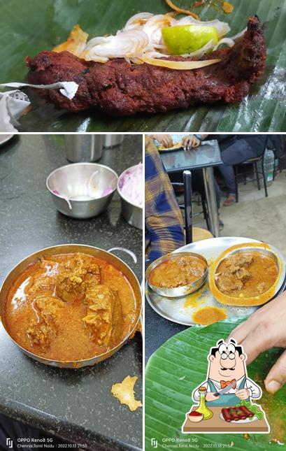 Order meat meals at Hotel Royal Darbar
