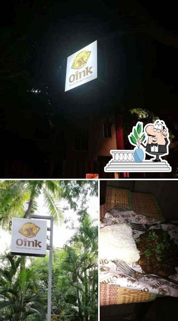 The exterior of Oink