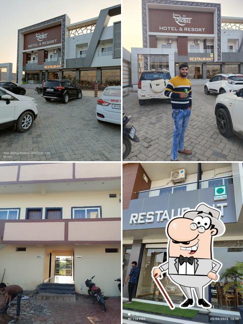 The exterior of Shivay Hotel & Restaurant
