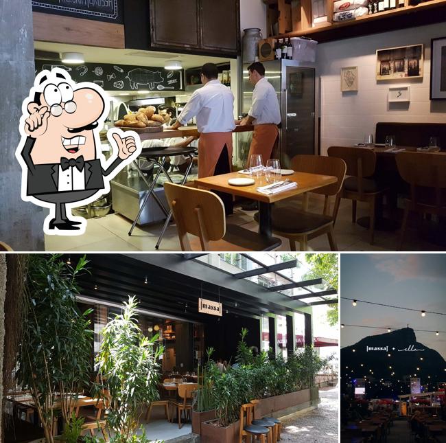 O interior do Sìsì Cucina