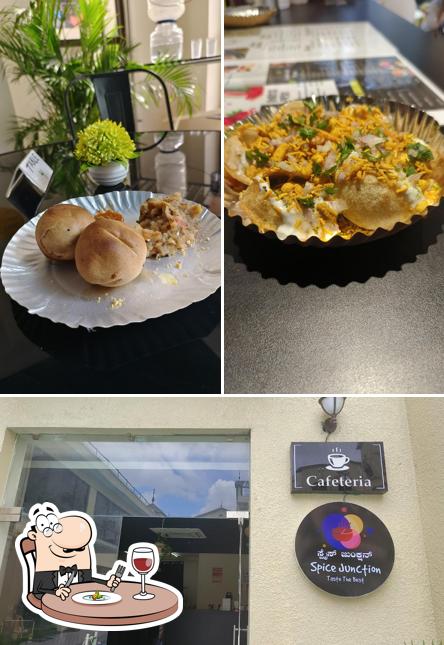 Among various things one can find food and interior at Spice Junction - Taste The Best