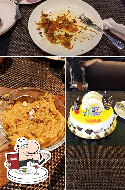 Food at B Grand Family Restaurant