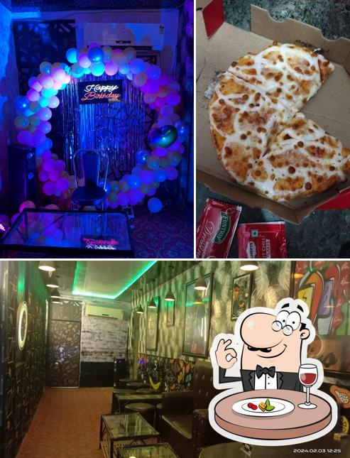 The picture of food and interior at 3 Way Restaurant & Cafe