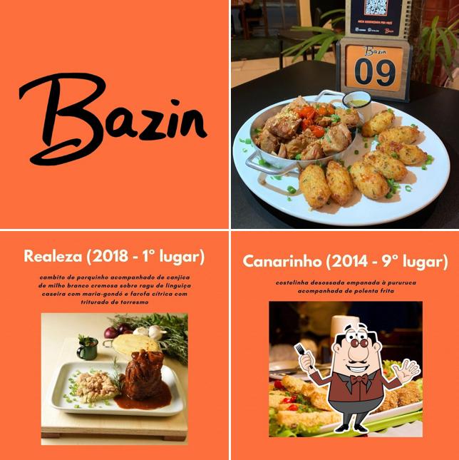 Comida em Bazin Bar