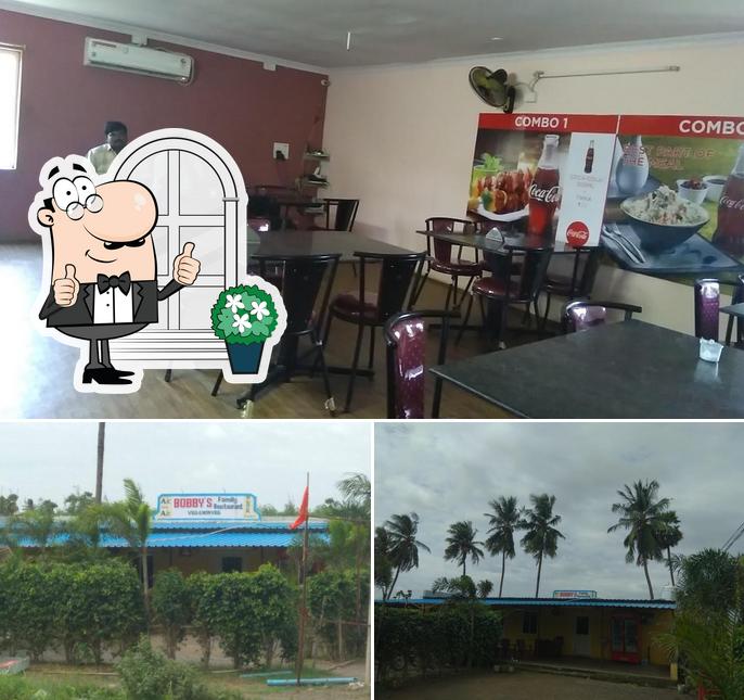 Among various things one can find exterior and interior at Bobby restaurant