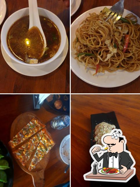 Food at Cafe La Amigos
