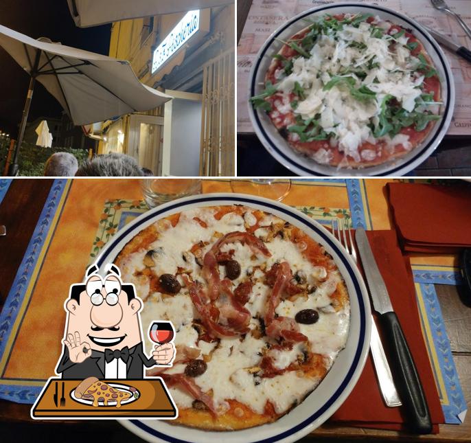 Prenditi tra le svariate varianti di pizza