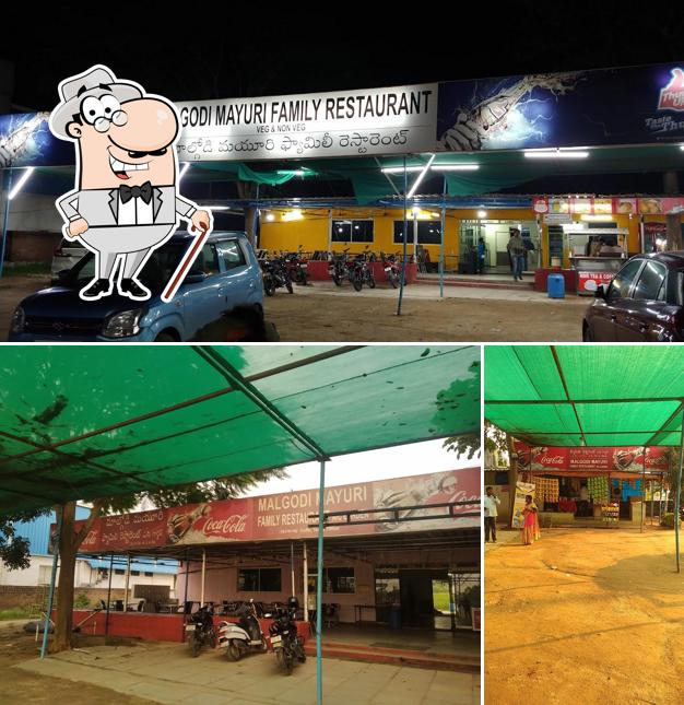 Enjoy the view outside Mayuri Family Restaurant Mess and Dabha
