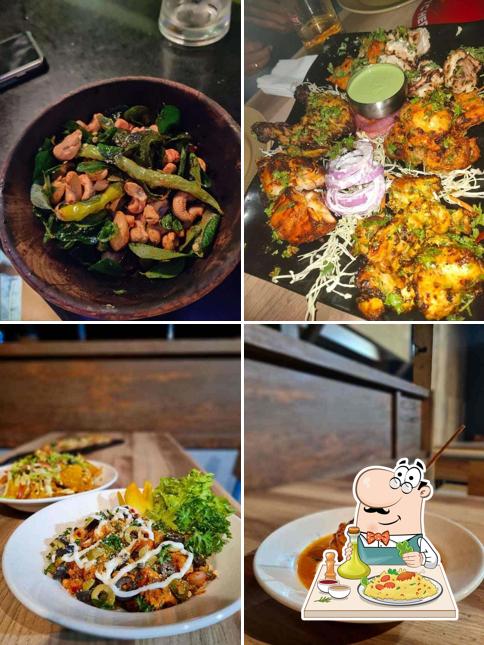 Meals at Over The Flow Sports Lounge