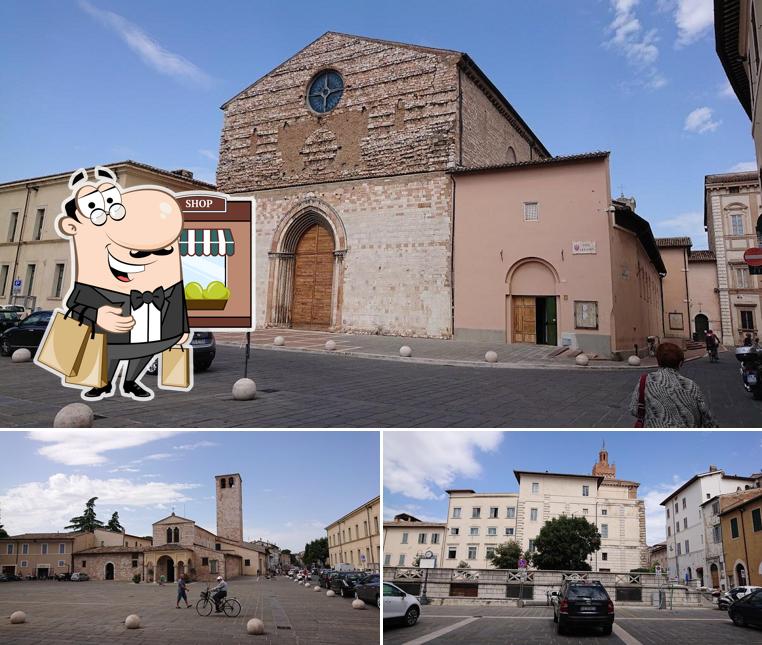 Gli esterni di Pizzeria del Trivio