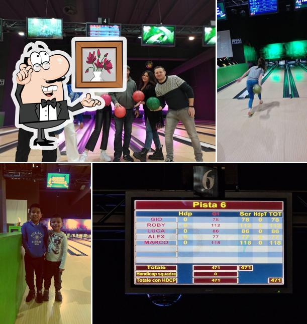 Siediti a un tavolo di Play Bowling Cuneo "Ristorante e centro di intrattenimento familiare"