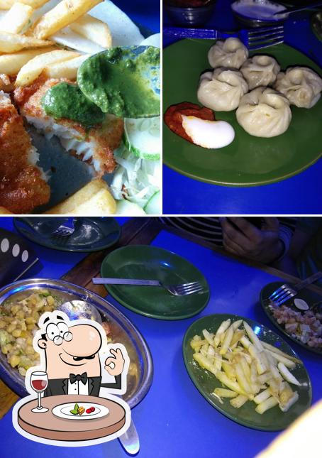 Food at Rendezvous Bar & Restaurant